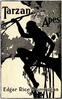 Frontispiece to Tarzan of the Apes, 1914