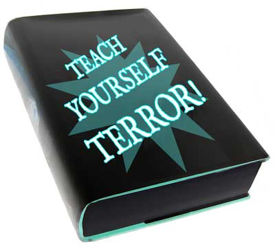 Teach Yourself Terror! book cover (illustration)